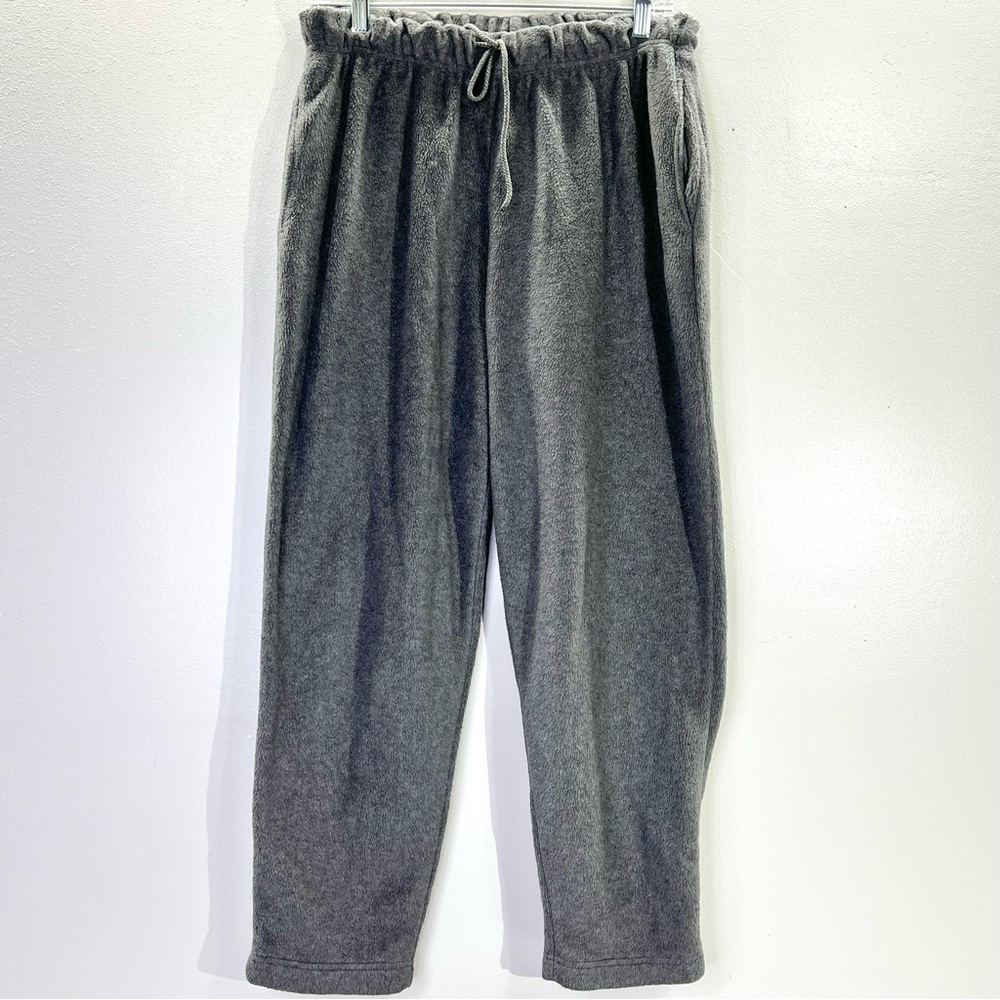 GOGO Sports San Francisco Mens Gray Fleece Lounge Casual Pants - Size Large